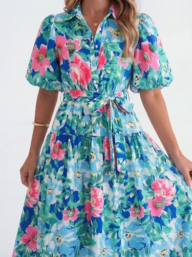 Image of Sissyaki Women's Floral Maxi Dress 2026 Summer Spring Wedding Guest Dress