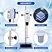 +UXI Overhead Stirrer 100L LCD Digital Labotary Lab Stirrers Mixer Time and Speed Adjustable 30-2200rpm Max.100L Max.100000mpa.s Industrial Stirrer Mixer Homogenizer Grinder 110V 20/40/60/100L