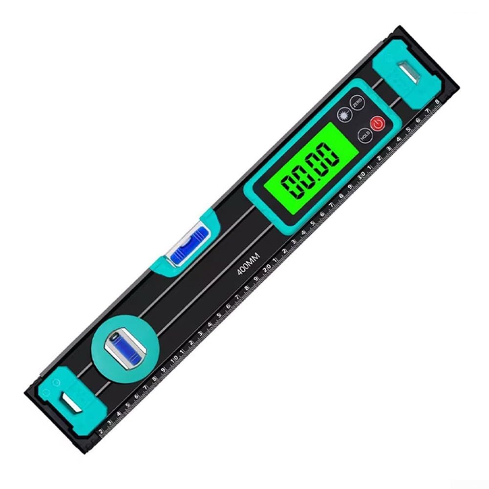 Goniometro Digitale 300mm Livella Elettronica LCD Precisione ±0.05° per Muratori Rilevazione Angoli (500mm)
