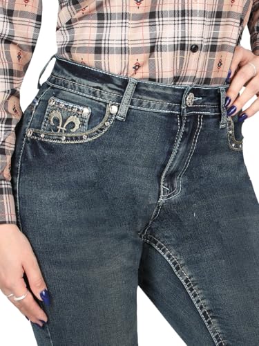 Centenario Bootcut Denim Jeans - Dark Blue 45031