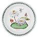 Portmeirion Exotic Botanic Garden Salad Plate with White Water Lily Motif