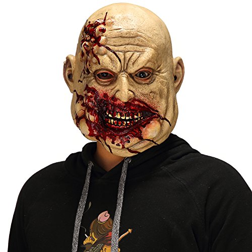 Mo Fang Gong She Scary Halloween The Walking Dead Cosplay Props, Horror Bloody Butcher Mask