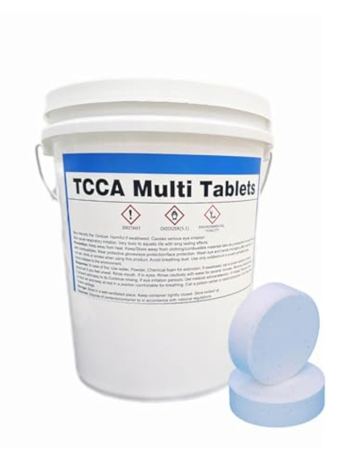 TCCA -MULTIFUNCTION CHLORINE TABLETS 5KG BUCKET