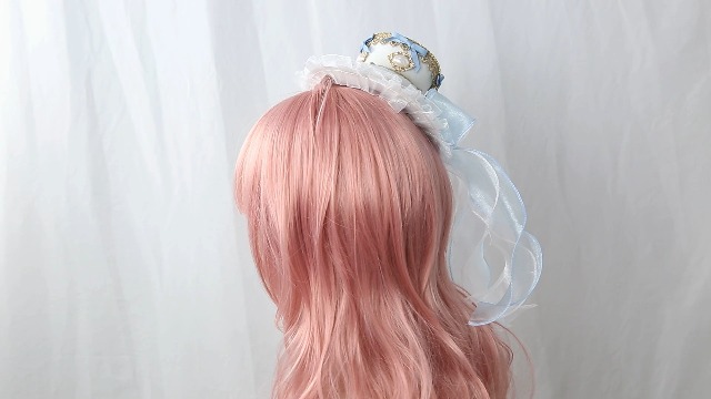 Amazon.com: MYAYD Women's Lolita Hair accessories Tea Cup Top Hat