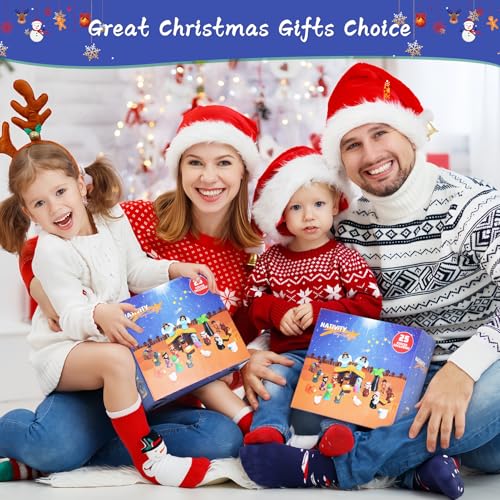 Hotfun GT84FGD Kids Nativity Set With Light 25 Pcs, Litter Nativity Playset Christmas Story Figures, Toddlers Nativity Set thumb #6