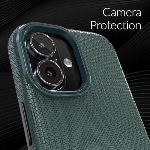 Image of Crave Dual Guard Compatible with iPhone 16 Case, Compatible with MagSafe Shockproof Protection Dual Layer Case for Apple iPhone 16 (6.1 inch) - Green