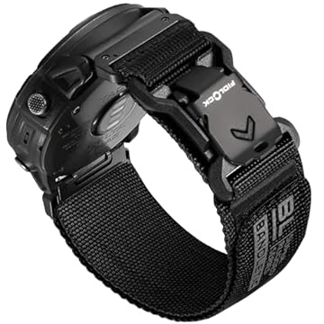 Bandletic Pulseiras de 26 mm de ajuste fácil projetadas para Garmin Fenix 8 51 mm/7X/7X Pro/6X/6X Pro/5X Plus/5X/3 HR/Tactix/Epix Pro 2 51 mm/Enduro/Instinct 2X/Quatix 3 6X 7X, nylon resistente com
