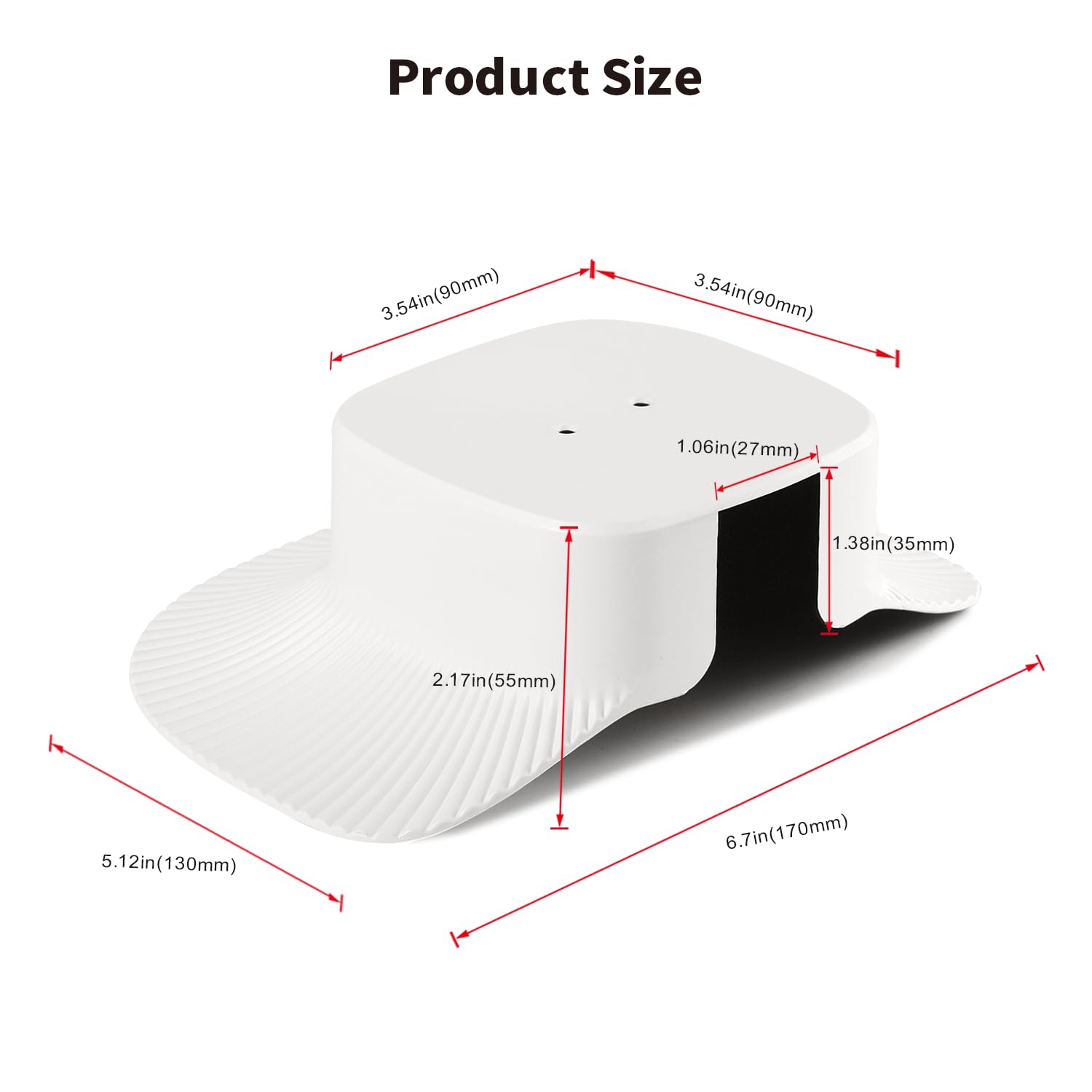 Lonnky Housse de protection contre la pluie pour appareil photo eufy SoloCam S340 - Résistante aux intempéries - Protection solaire pour caméra extérieure - Protège contre la pluie, les rayons UV et
