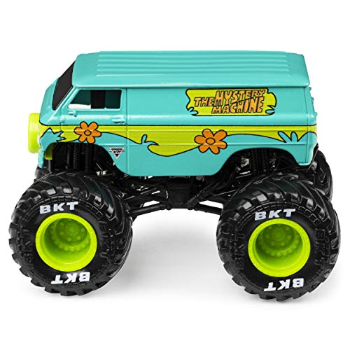 Monster Jam, Official Scooby Doo vs. Mysterty Machine Die-Cast Monster Trucks, 1:64 Scale, 2 Pack - Image 4