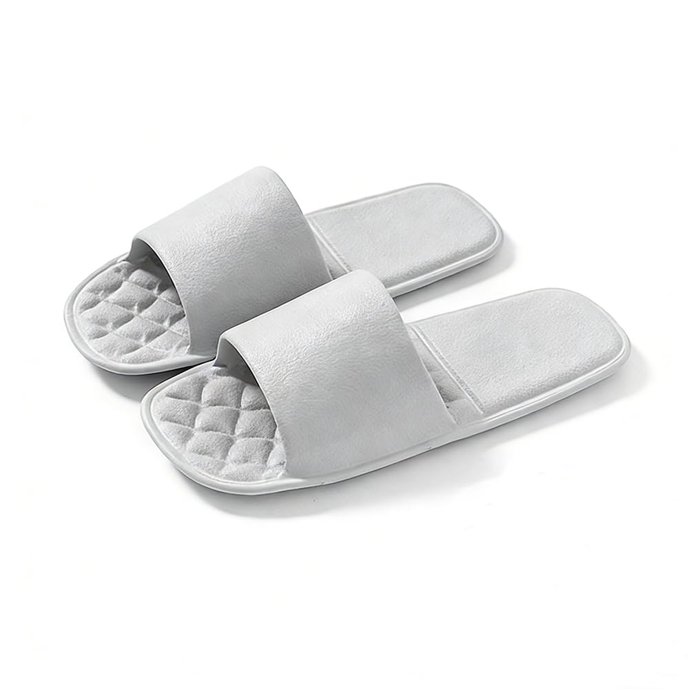 Shower Slippers Foldable Travel Slides For Men Women Unisex Hotel Beach Swimming Trip Quick Dry Non-Slip Lightweight EVA Sandals Indoor Outdoor — view 12