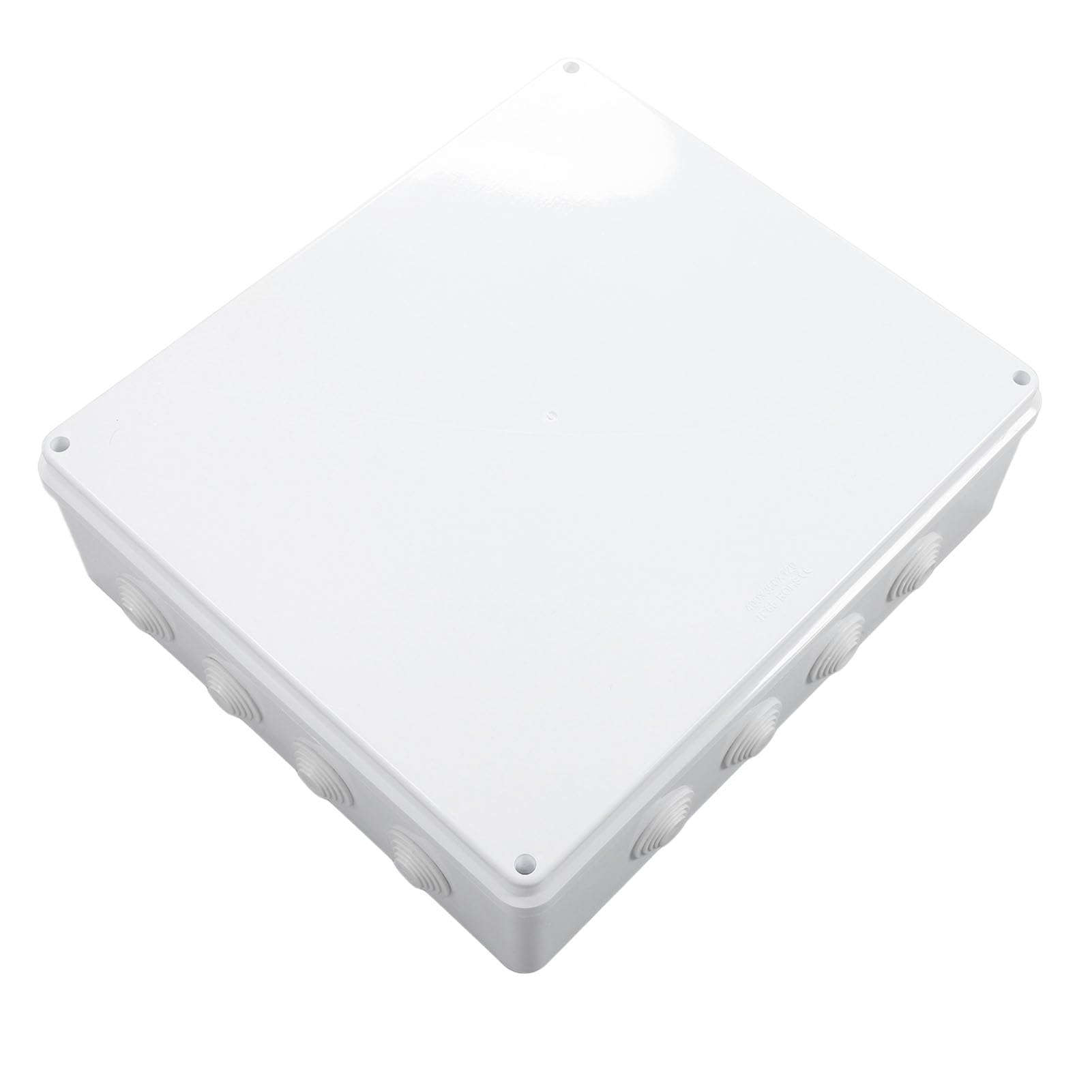 YWBL-WH Caja de Conexiones Eléctricas Caja Eléctrica de Plástico ABS 400 X 350 X 120 Mm IP65 Cubierta Preperforada Resistente a Impactos para Conexiones de Equipos de Cableado Residencial en