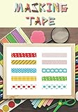 scotch washi tape dispenser  Masking Tape: Broschüre mit 48 Projektformularen zum Ausfüllen  Tracking Diary  Japanese Scotch  100 Seiten  7 x 10 Zoll  Creative Leisures (Kreative Freizeitgestaltung)