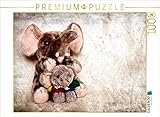 CALVENDO Puzzle Elefant 1000 Teile Puzzle quer 1000 Pieces 64 x 48 cm from...