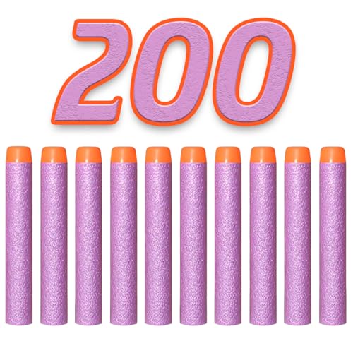 König Design Nerf Pfeile - 200 Stück Nerf Darts Nerf Munition Pfeile Dart Bullets Refill Darts Foam Pfeile für N-Strike Elite Blasters Series Hasbro Fortnite König Design Nerf Pfeile - 200 Stück Nerf Darts Nerf Munition Pfeile Dart Bullets Refill Darts Foam Pfeile für N-Strike Elite Blasters Series Hasbro Fortnite
