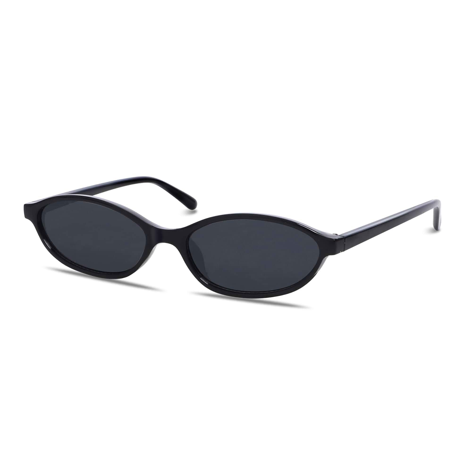 GUVIVI Retro Oval Sunglasses for Women 90s Cat Eye Shades UV protection 2026 Chic Sunnies Y2K Lightweight Trendy Narrow Sun Glasses Vacation Travel Beach Outfits Must Haves