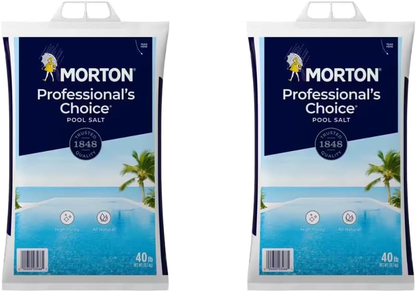 Generic Morton Professional's Choice Pool Salt 40 lb. 2 Count
