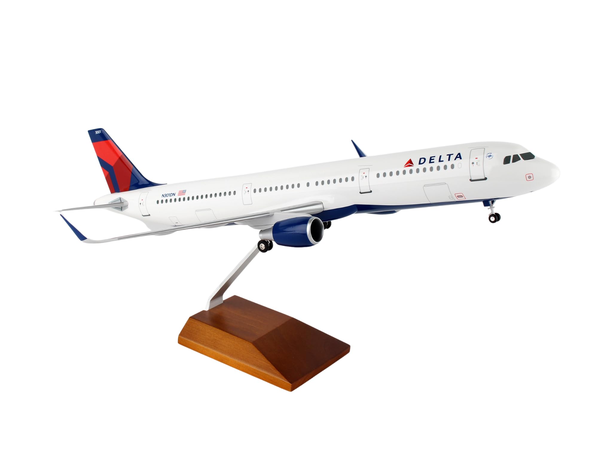 Amazon.com: Skymarks Daron Worldwide Trading Delta A321 1/100 Wood