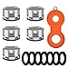 Aireador Grifo Cocina M28, 5PCS Filtro Grifo Cocina 28mm Aireador de Grifo Repuesto M28 Adaptador Grifo Cocina Difusor Grifo Cocina para Grifo Cocina Baño + 7Pcs Junta de Goma + 1Pcs Llave
