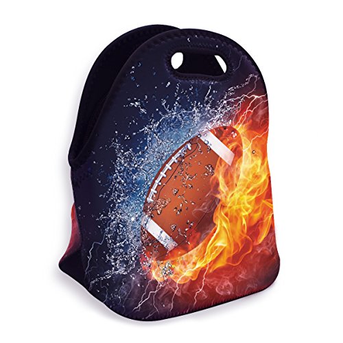 VIPbuy Water-Resistant Neoprene Thermal Insulated Lunch Box Bag Tote Zippered for Men Work