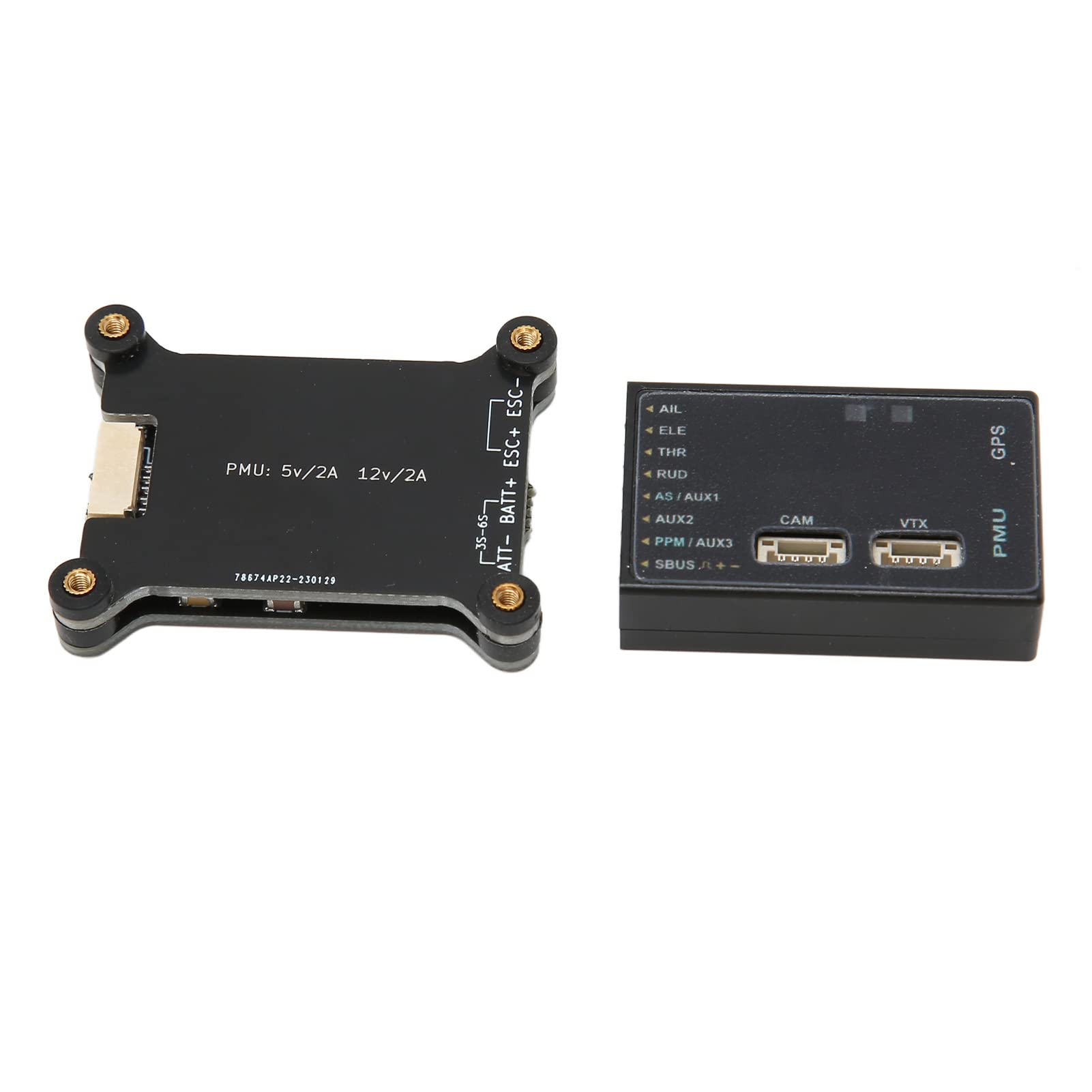 Controllore di Volo, Facile da Installare 2 in 1 SNL HD OSD MAVLINK Pad di Smorzamento della Piastra di Base Superiore Rimovibile BN220 Modulo GPS per Drone