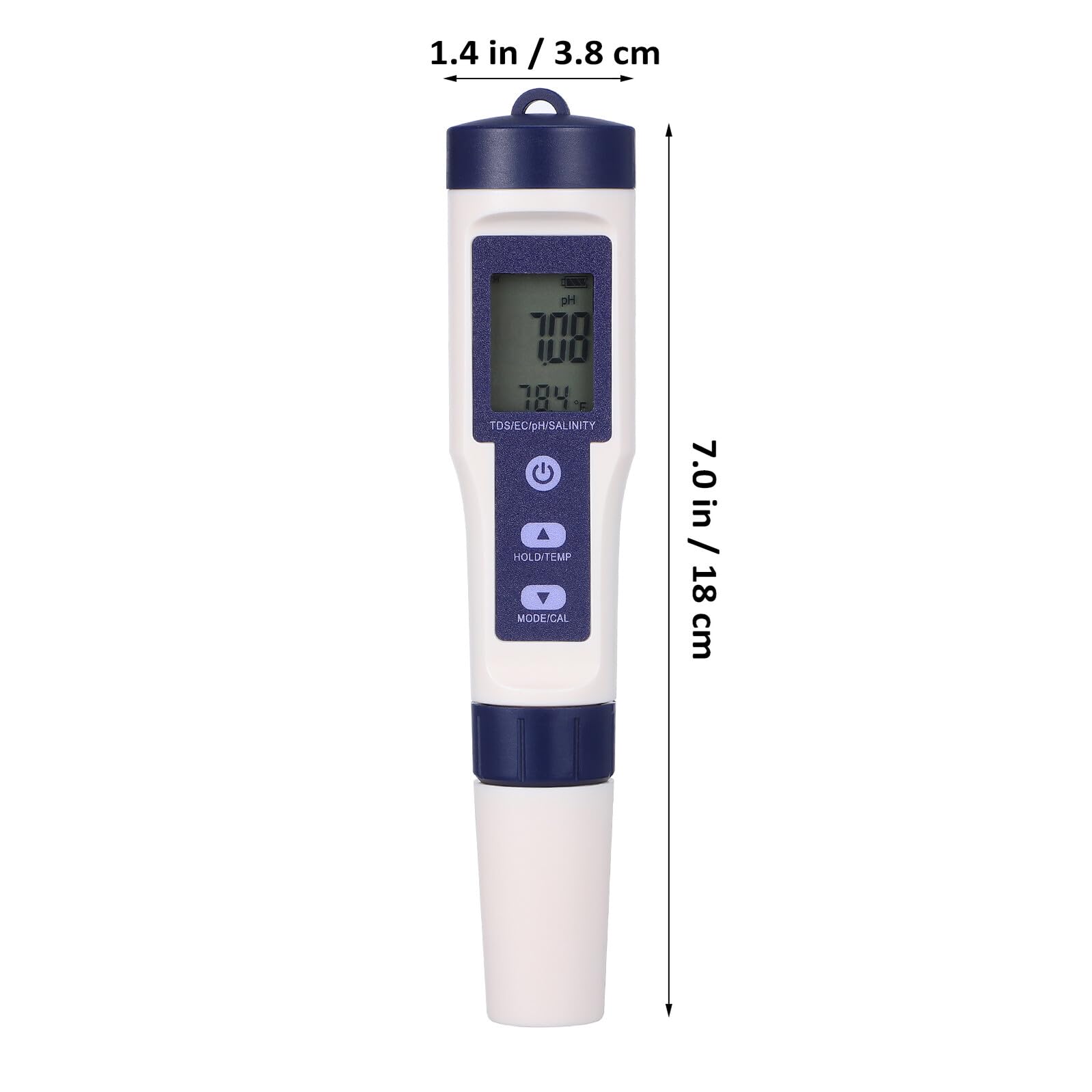 Digitaler Wassertester Fünffach für Pool und Thermalwasser