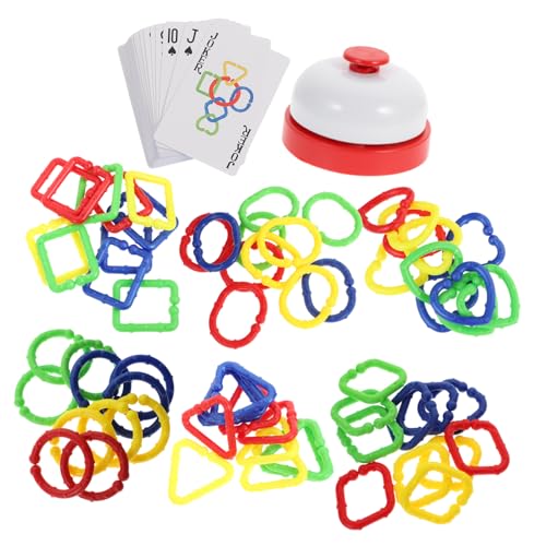 ADOCARN 1 Juego Juguete De Enlace para Juegos Jugar Exterior Piscina Juguetes Agitarse Blando Plastoy Gancho Que UNE El Juguete Círculo Que UNE El Juguete