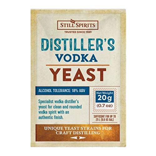 2x Still Spirits Distillers Vodka Yeast 20g for 25L 18% ABV