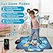 BulaBe Upgraded Dance Mat for Kids with Wireless Bluetooth, 5 Game Modes, LED Lights,Electronic Music Game Dance pad Floor Toys for Girls Boys Birthday Gifts Ages Toddlers 3-5 4-8 8-12 Year Old