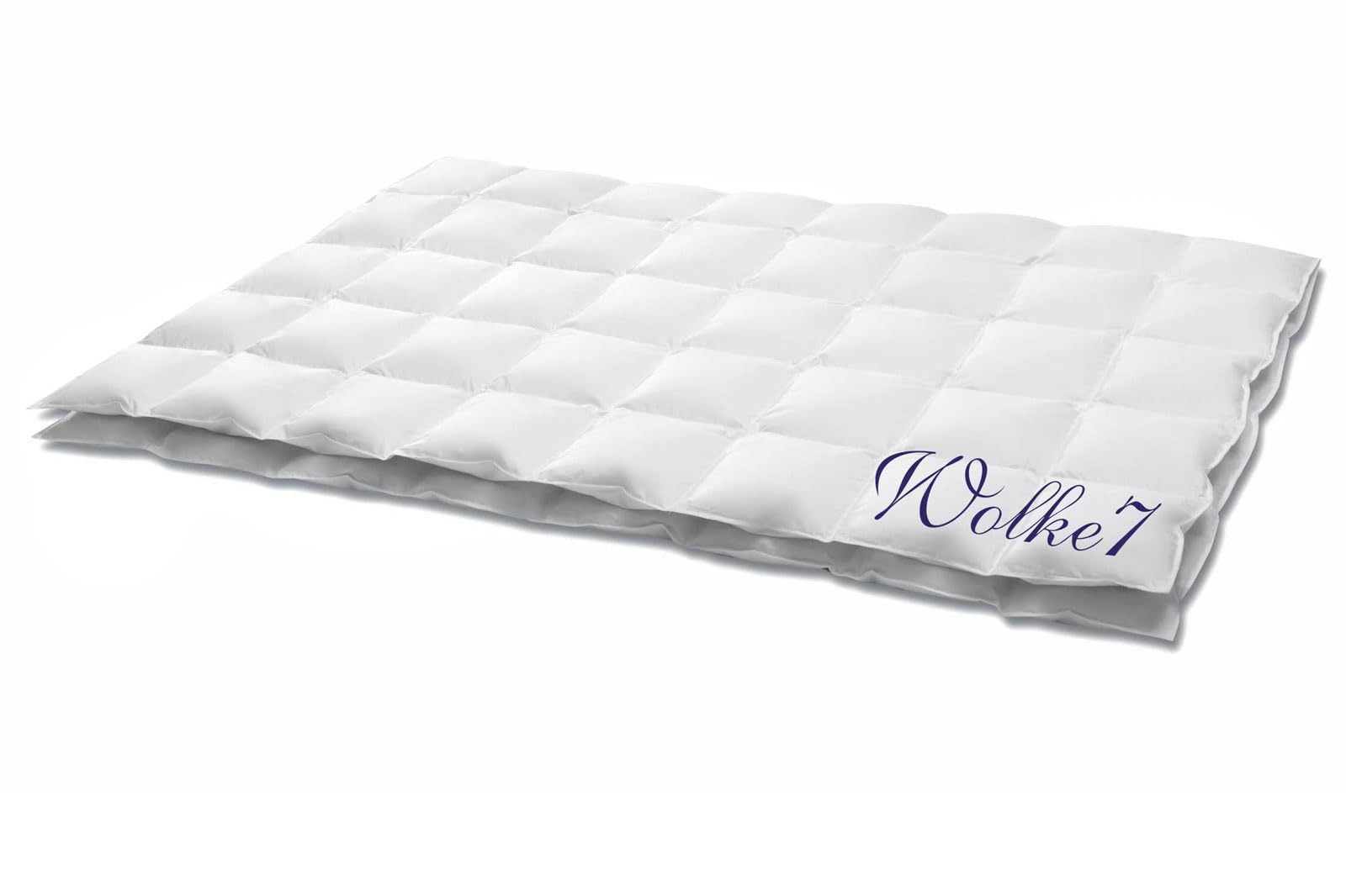 HANSKRUCHEN® Wolke 7 Bettdecke 135x200 cm - Extra leicht / Sommer - Made in Germany Kassettendecke aus 100% Baumwolle - Allergiker geeignet