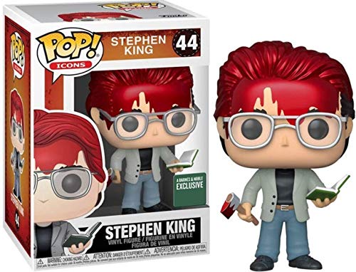 En Oferta Pop! Funko Icons: Stephen King With Axe And Book #44