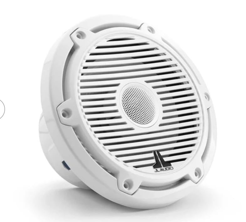 M6 7.7in Coaxial Speakers White Classic Grille
