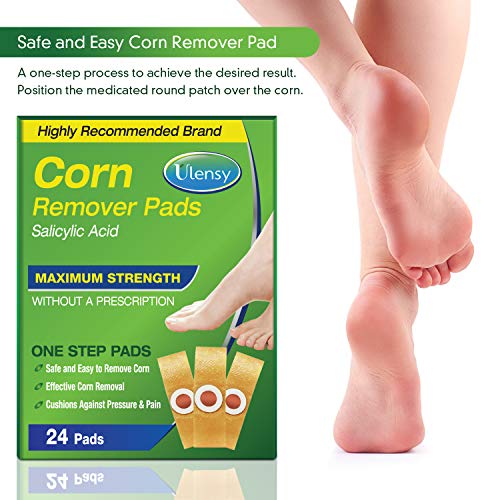 Corn Removers for Feet, 24 Pack, 2 Size Corn Removers for Toe, Foot