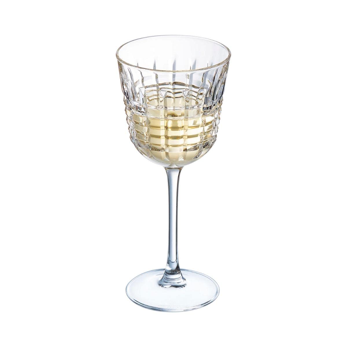 Q4341 - Verre à pied 25 cl Rendez-vous Cristal D'Arques - Boite de 6