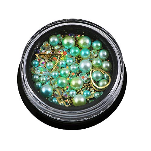 YUYOUG DIY Nail Art 3D Diamant Strass à Ongles Art Décorations (E1)