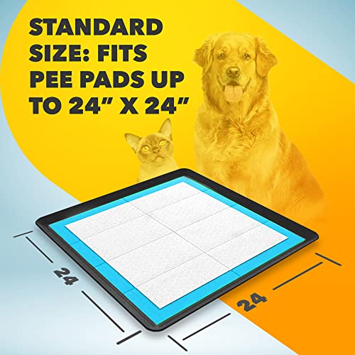 Support de tapis hygiénique pour chiens Skywin pour garder un salon propre, pack de 2