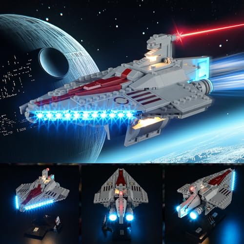 YEABRICKS LED Light for 75404 Star Wars Acclamator-Class Assault Ship Building Blocks Model (Building Set NOT Included)