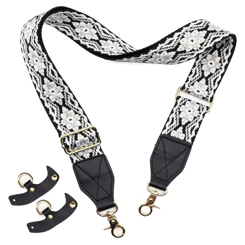 Image of LEMEDE Purse Strap Replacement Crossbody 1.5 inch Wide Shoulder Strap Adjustable Straps Handbag Strap Replacement Belts