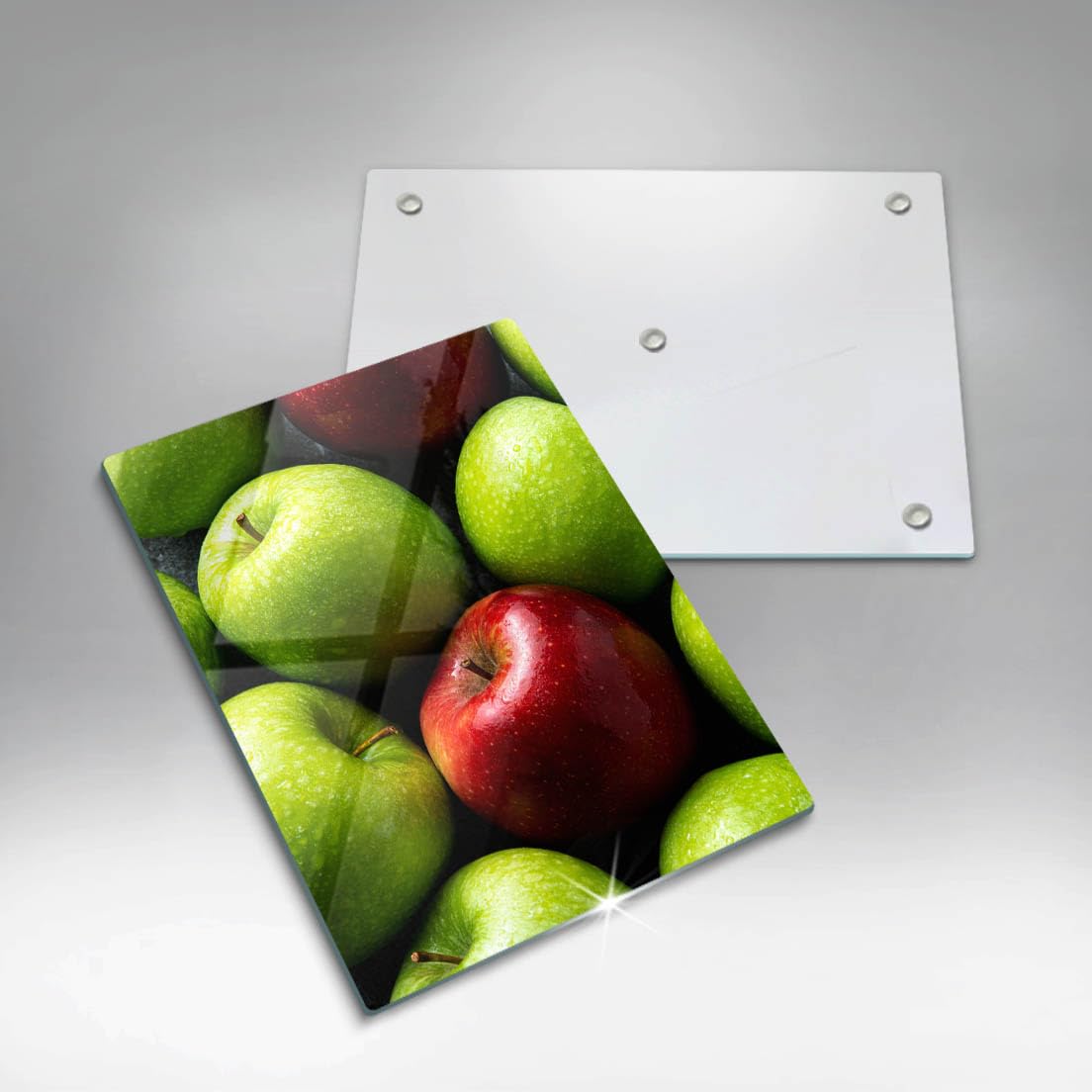 Tabla de cocina | Verde | Superficie impresa