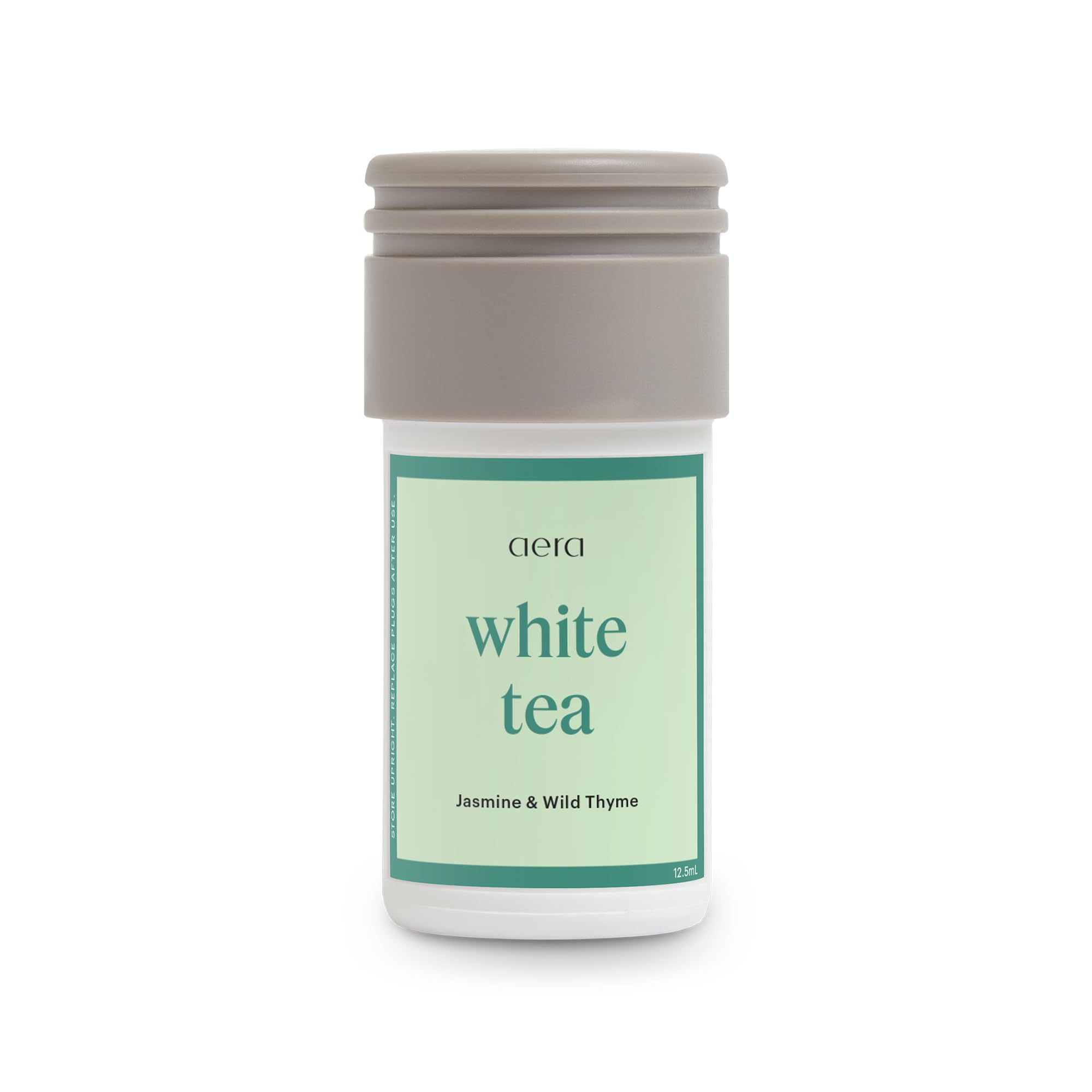 Aera Mini White Tea - Essential Oil for Home - Elegant Embrace Fragrance - Notes of White Tea, Jasmine and Thyme - Scent Refill - Capsule Size Works with Mini Diffuser