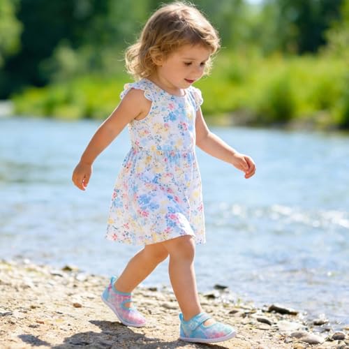 Image of Centipede Demon Toddler Water Shoes Boys Girls Swim Aqua Socks Barefoot Kids Water Sandals Quick Dry Breathable Lightweight for Beach Pool Waterpark