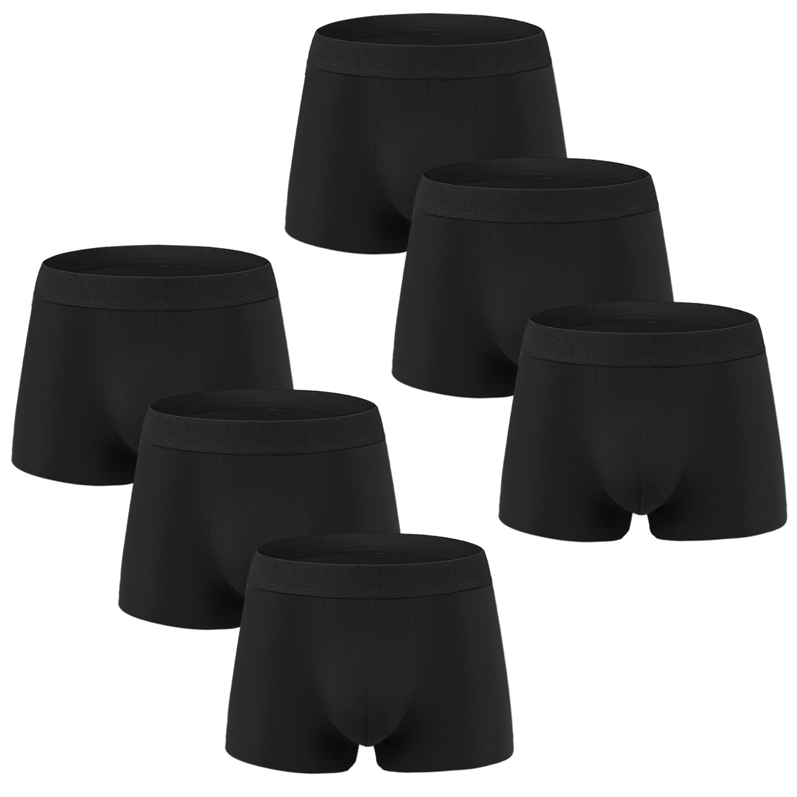 Natural FeelingsMen's Underwear for Men's Boxer Briefs Trunks Cotton Underwear Men 6-Pack S-XXL