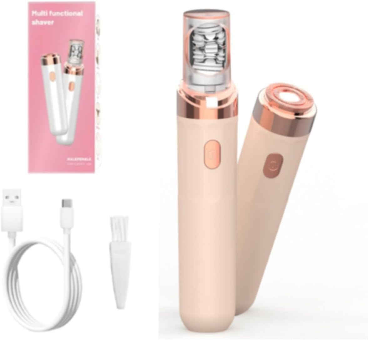 Pluxy Epil Pro 3.0 Cordless Face Epilator for Women, 2-in-1 Gentle & Precise for Eyebrows Lip Chin, Lasting Smooth Skin (Pink) Pluxy Epil Pro 3.0 Cordless Face Epilator for Women, 2-in-1 Gentle & Precise for Eyebrows Lip Chin, Lasting Smooth Skin (Pink)