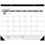AT-A-GLANCE Academic Desk Pad Calendar, September 2017 - December 2018, 22