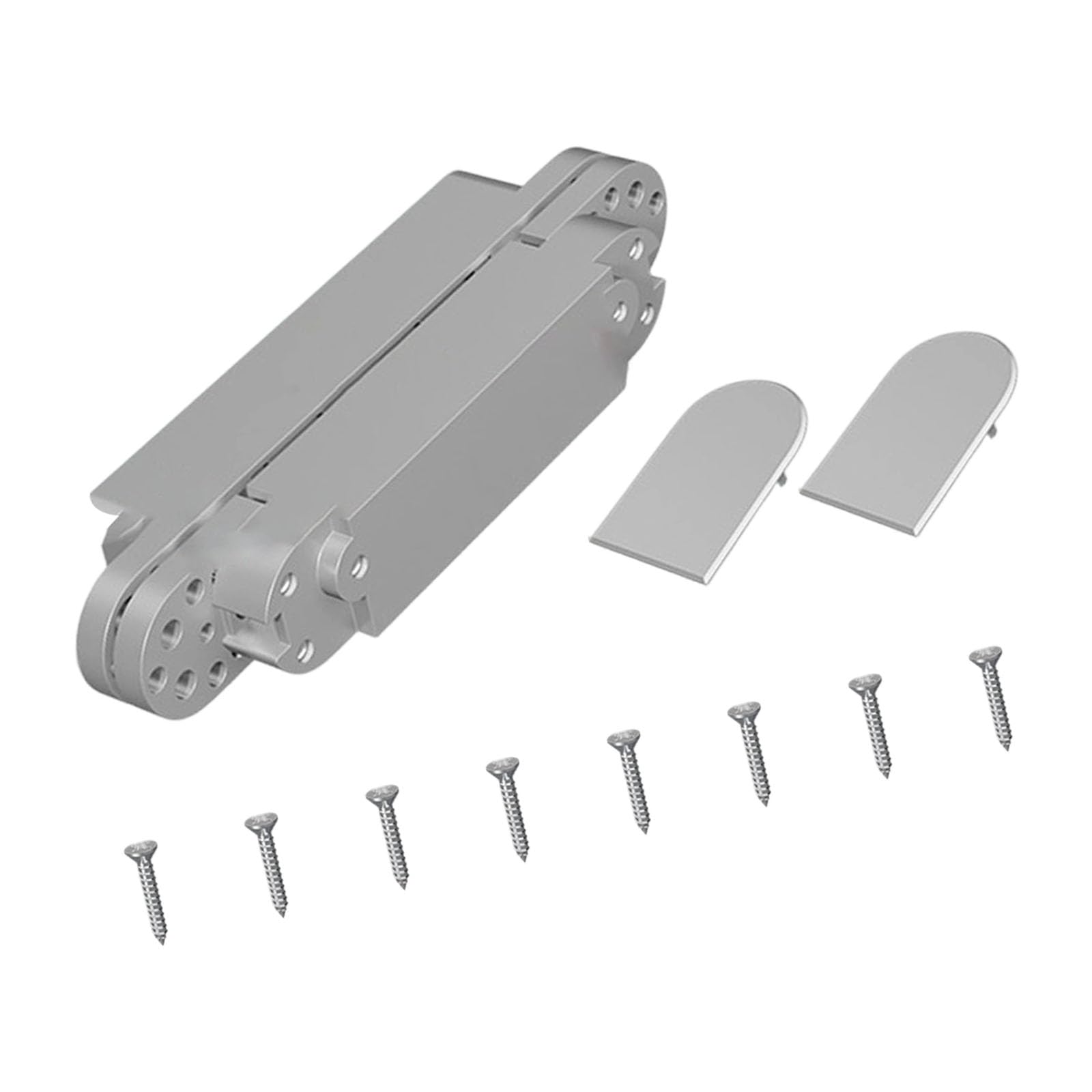 180 Degree Metal Door Hinge Heavy Duty Rustproof Adjustable Cabinet Cupboard Door for Indoor and Outdoor Use Heavy