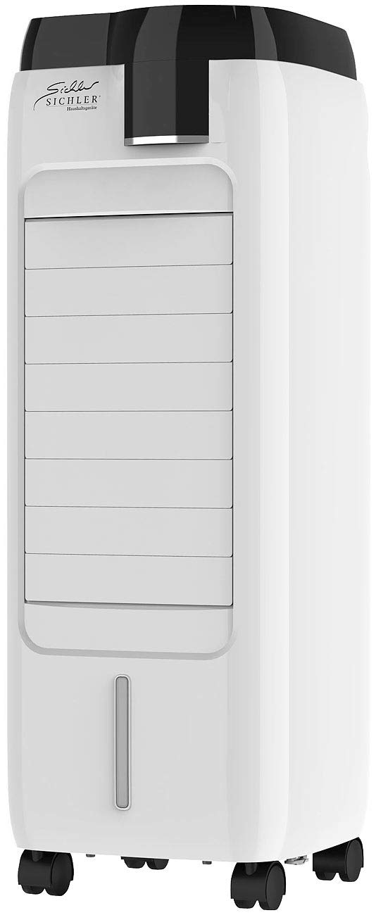 Sichler Haushaltsgeräte Peltier Klimaanlage: Verdunstungs-Luftkühler mit Oszillation & Peltier-Element, 6 l, 120 W (Klimaanlage mit Element, Mobile Klimageräte, Kühl)