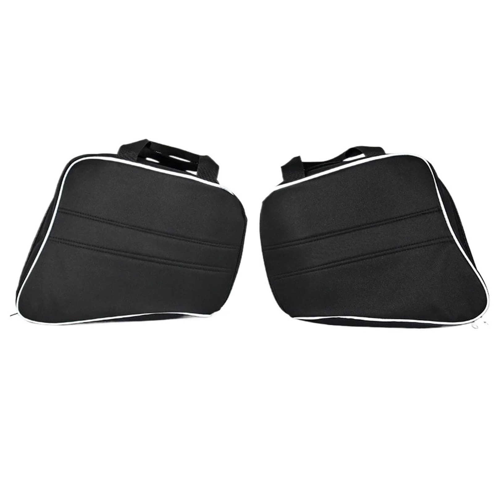 Motorcycle Side Frame Bag for Kawasaki for Ninja 1000 H2 for Versys 650 Motorcycle Luggage Bags Expandable Inner Black Trunk Bag