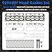 AFM DOD Camshaft Lifter Kit & Head Gasket Set Fit For GM Chevrolet Corvette Silverado 1500 2500 3500 Suburban Express Camaro Suburban Tahoe Gen V L83 5.3L 2014-2021 HS26744PT ES5438 12499225
