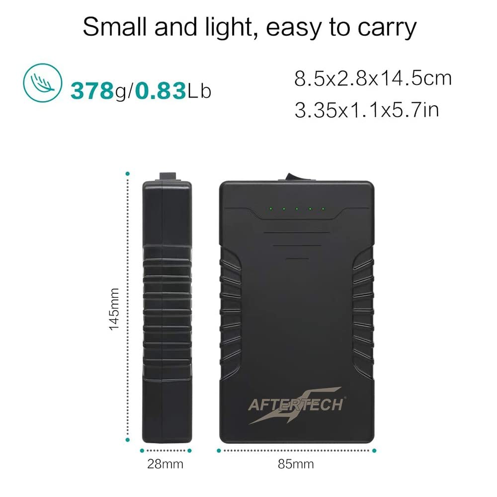 Power Bank Lithium Ion 12V 6000mAh Aftertech D4E4 - Dettaglio