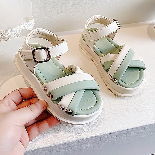 girls dress sandal Blocking Princess Sandals Soft Bottom Shoes Casual Beach Vacation Sandals2