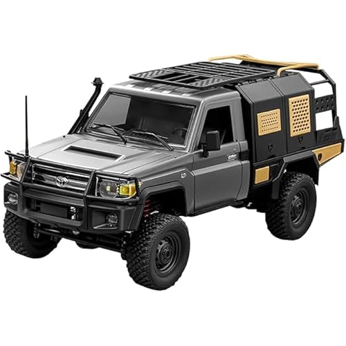 RMT MODELS RC Auto Toyota Land Cruiser Supertourer 1:12 | 4WD Allradantrieb | 2,4 GHz Fernsteuerung 100 m | Li-Ion Akku 7,4 V 1200 mAh | LED Beleuchtung | 60 Min Fahrzeit | 8 km/h Spitze (Silber) RMT MODELS RC Auto Toyota Land Cruiser Supertourer 1:12 | 4WD Allradantrieb | 2,4 GHz Fernsteuerung 100 m | Li-Ion Akku 7,4 V 1200 mAh | LED Beleuchtung | 60 Min Fahrzeit | 8 km/h Spitze (Silber)